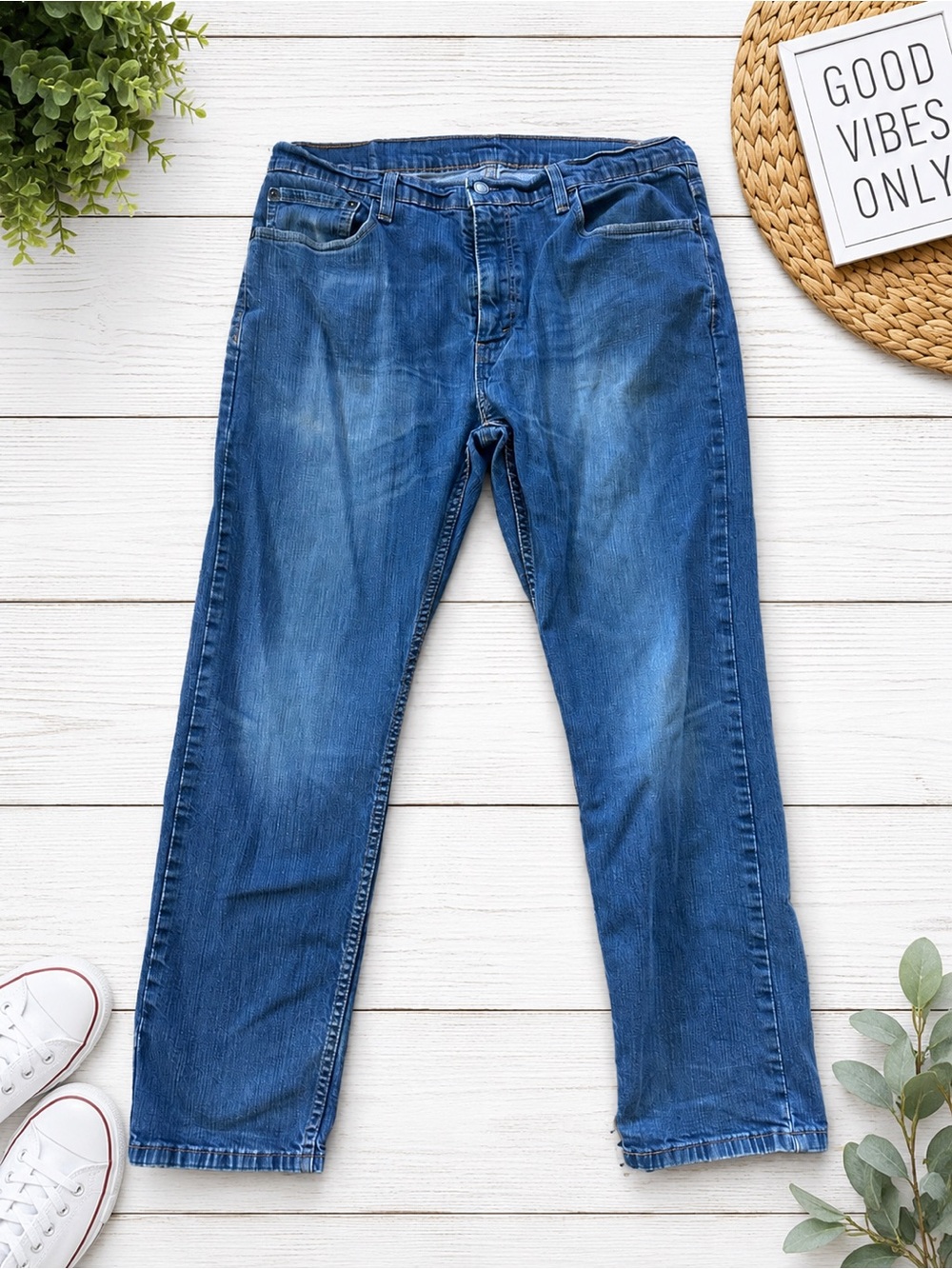 👖 Levi’s 502 Regular Taper Jeans – Men’s 36x30